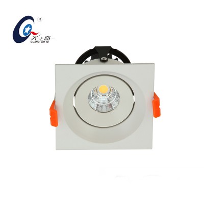 CCC CE 3Inch 7W 9W Square Spot Light Recessed COB Led Ceiling Light