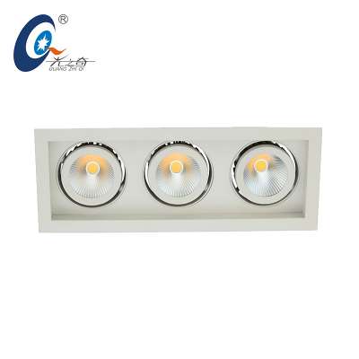 Hotel Furniture Super Market Light Gimbals Ring Led Cob Recessed Downlight